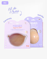 Kit Brasier Adhesivo + Copas Adhesivas en Silicona Para Levantar busto (Talla M) - Nipskin®
