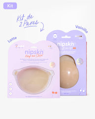 Kit Brasier Adhesivo + Copas Adhesivas en Silicona Para Levantar busto (Talla PLUS) - Nipskin®