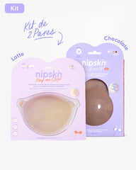 Kit Brasier Adhesivo + Copas Adhesivas en Silicona Para Levantar busto (Talla PLUS) - Nipskin®