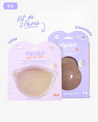 Kit Brasier Adhesivo + Copas Adhesivas en Silicona Para Levantar busto (Talla PLUS) - Nipskin®