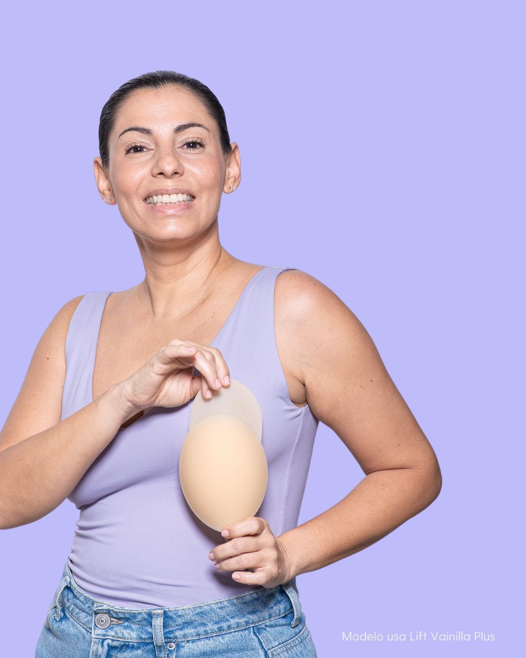 Kit Brasier Adhesivo + Copas Adhesivas en Silicona Para Levantar busto (Talla PLUS) - Nipskin®