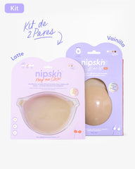Kit Brasier Adhesivo + Copas Adhesivas en Silicona Para Levantar busto (Talla PLUS) - Nipskin®