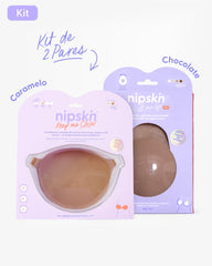 Kit Brasier Adhesivo + Copas Adhesivas en Silicona Para Levantar busto (Talla PLUS) - Nipskin®