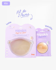 Kit Brasier Adhesivo + Cubre Pezón de Silicona (Talla M) - Nipskin®