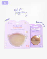 Kit Brasier Adhesivo + Cubre Pezón de Silicona (Talla M) - Nipskin®