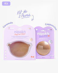 Kit Brasier Adhesivo + Cubre Pezón de Silicona (Talla PLUS) - Nipskin®