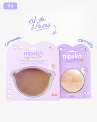 Kit Brasier Adhesivo + Cubre Pezón de Silicona (Talla PLUS) - Nipskin®
