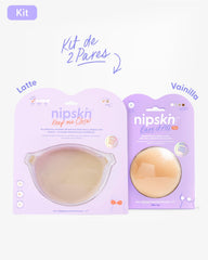 Kit Brasier Adhesivo + Cubre Pezón de Silicona (Talla PLUS) - Nipskin®