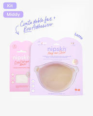 Kit Brasier Adhesivo de Silicona, Keep Me Close + Cinta Doble Faz - Nipskin®