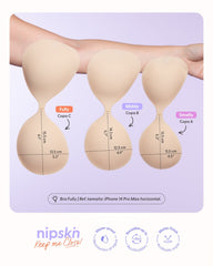 Brasier Invisible Adhesivo de Silicona, Keep Me Close - Nipskin®