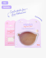 Kit Brasier Adhesivo de Silicona, Keep Me Close + Cinta Doble Faz - Nipskin®