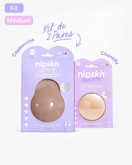 Kit x2 Copas Adhesivas de Silicona - Nipskin®