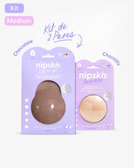 Kit x2 Copas Adhesivas de Silicona - Nipskin®