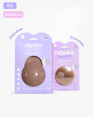 Kit x2 Copas Adhesivas de Silicona - Nipskin®