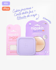 Kit de Cubre pezón, Cinta para Ropa y Estuche - Nipskin®