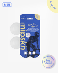 Kit Cubrepezones Pareja: Anti - Roce (Él) + Sin Adhesivo (Ella) - Nipskin®