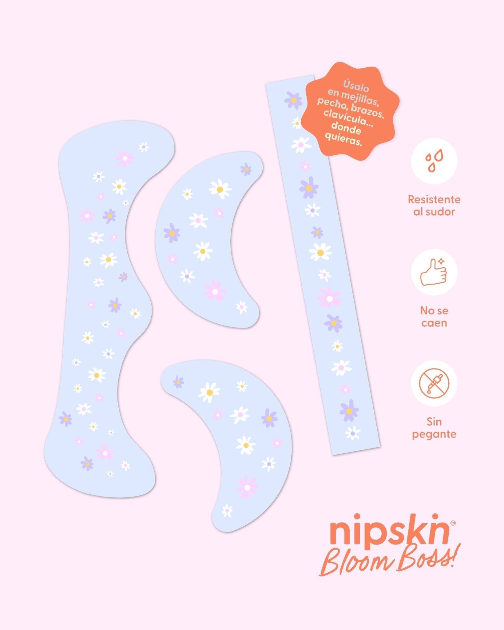 Kit x3 Calcomanías para Rostro y Cuerpo – Nipskin®