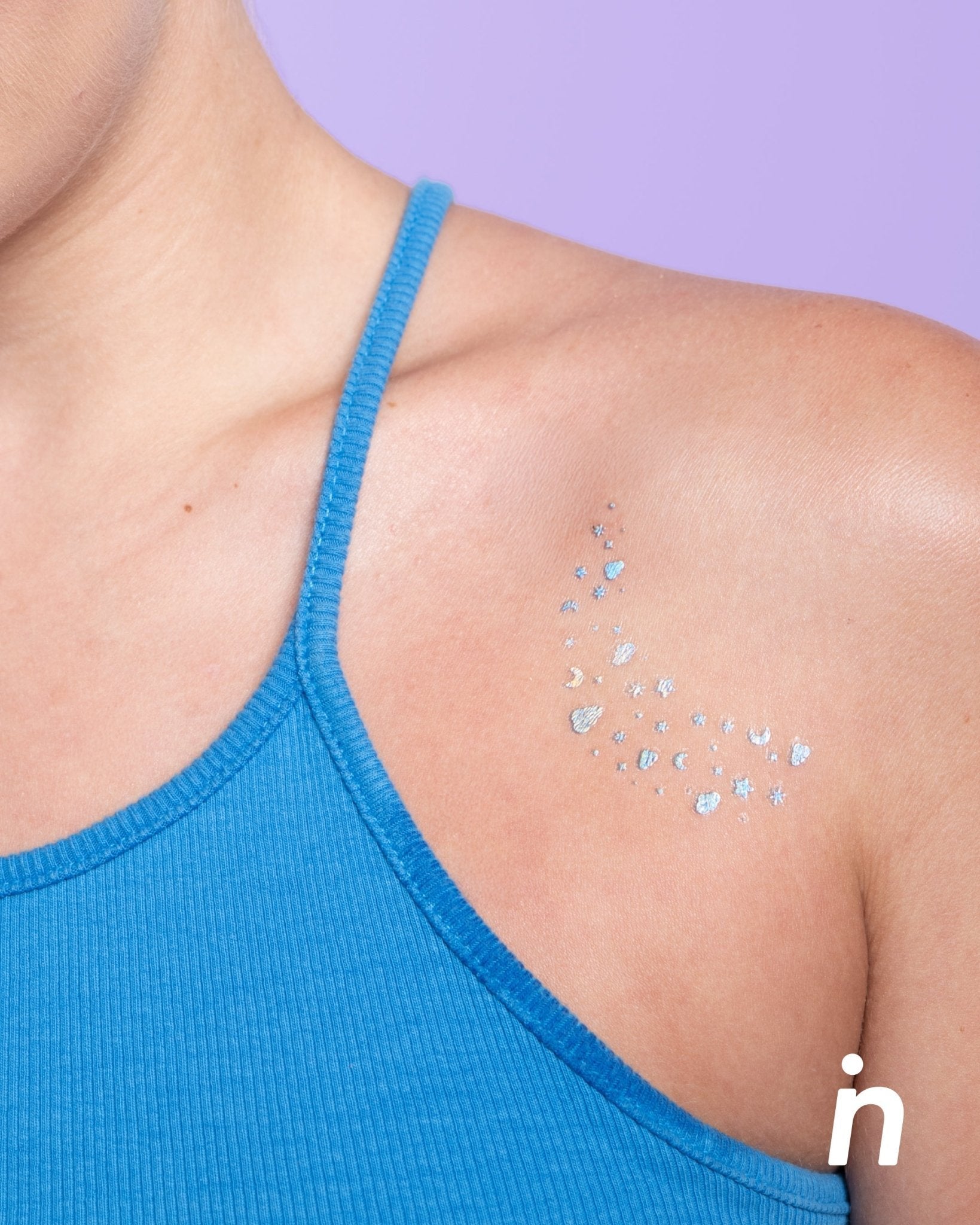 Kit x5 Calcomanías Holográficas para Rostro y Cuerpo, Dream Chaser – Nipskin®