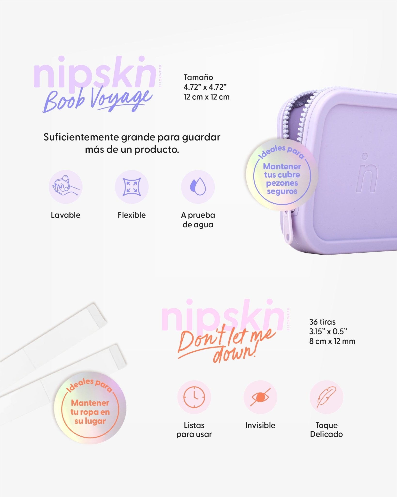 Cubrepezones de Silicona - Nipskin®