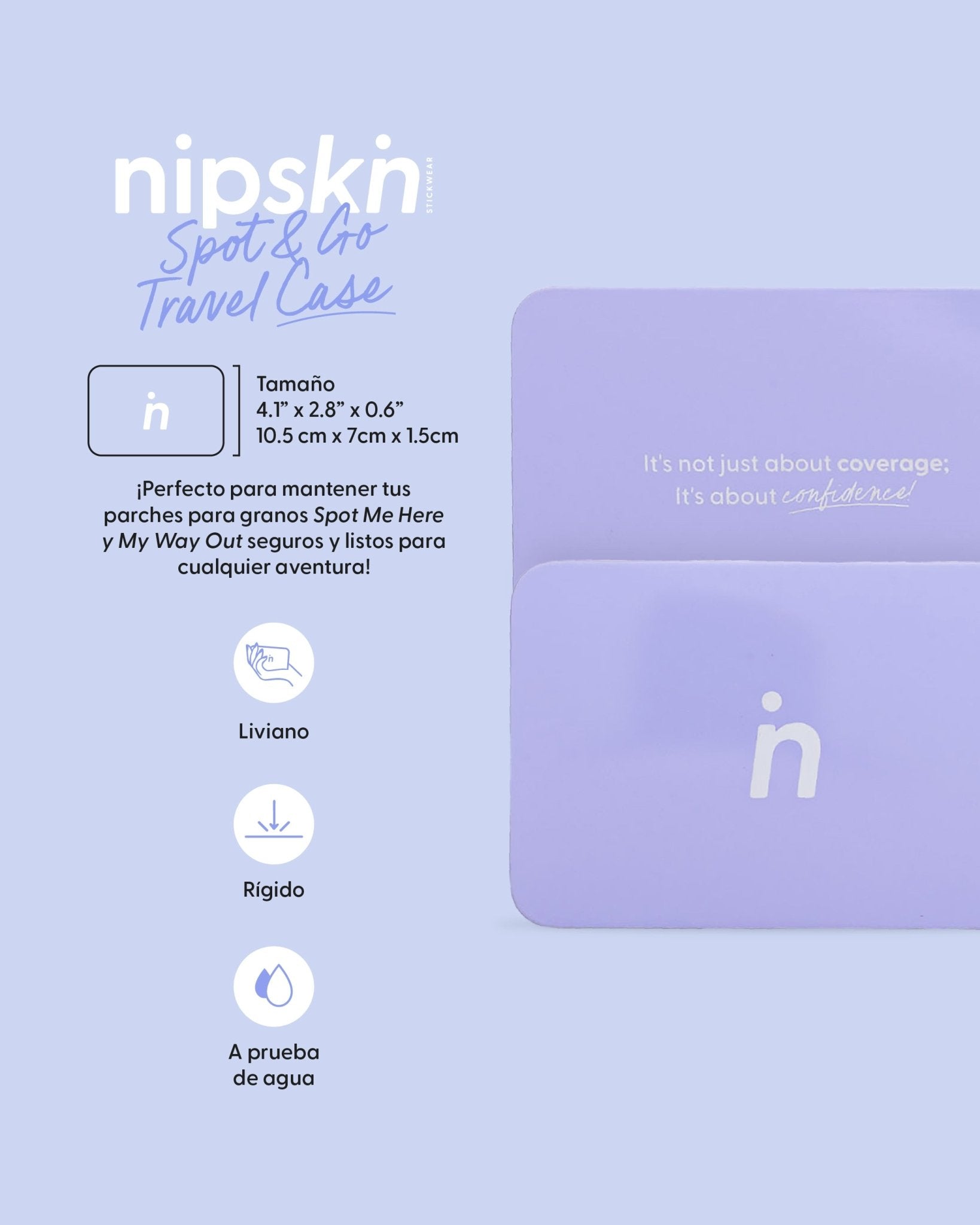 Parches con Ácido Salicílico más Estuche - Nipskin®