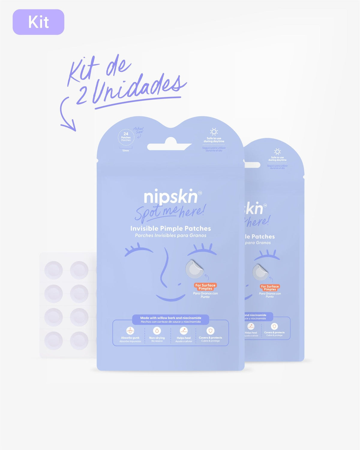 Cubrepezones de Silicona - Nipskin®