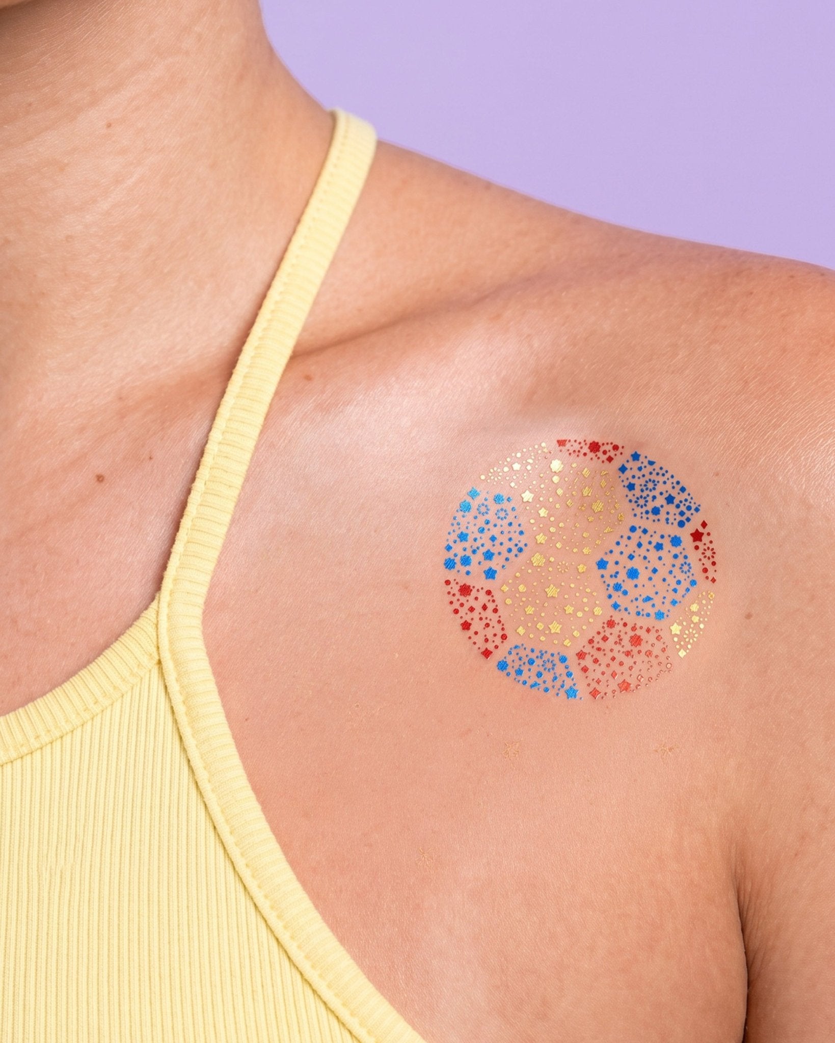 Stickers Temporales para Apoyar la Tricolor - Nipskin®